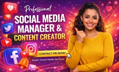 be your social media manager social media marketing manager